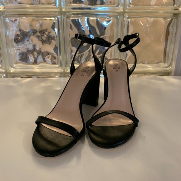 Call It Spring Block Heel Sandals - Size 7 - Picture 3 of 6